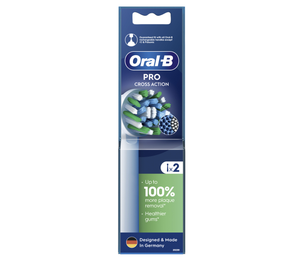 Oral-B Końcówki do szczoteczki ORAL-B Cross Action EB50RX (2 szt.) - 1225904 - zdjęcie 5